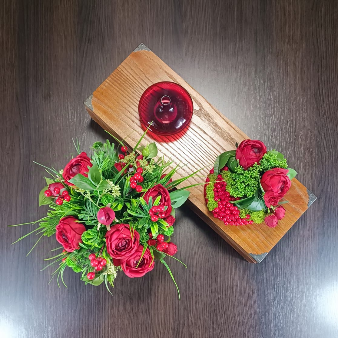пара букетов Flamenco Red от Gangarium